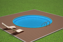 Kruhové bazény