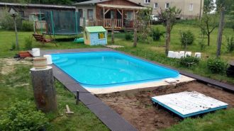 Frýdlant - plastový bazén do země